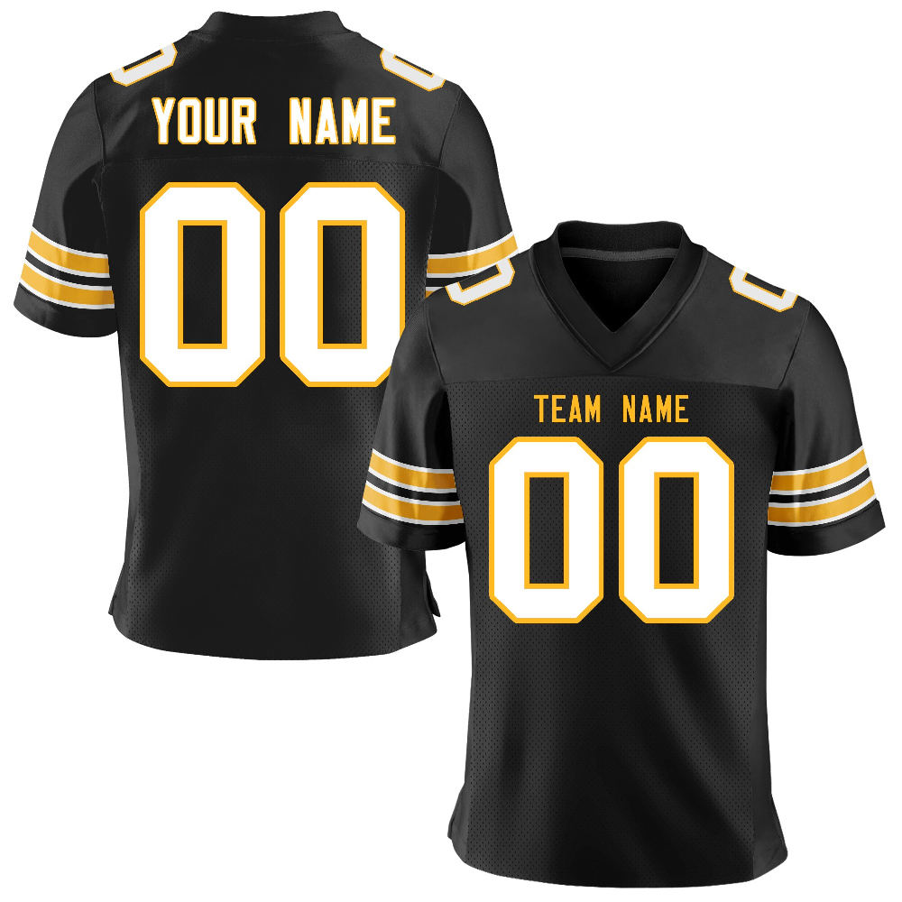 Hestic Sports Wear New Top Embroidered American Stitched Football Jersey Support Personal Customization Customized Embroidered Logos